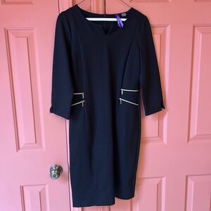 Black Seraphine Maternity Dress